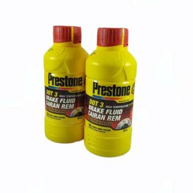 PRESTONE Cairan Minyak Rem Brake Fluid DOT3 Synthetic 300mL Original Minyak Rem DOT 3 Merah