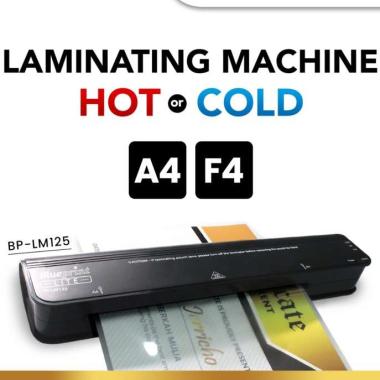 BLUEPRINT LM125 Mesin Laminating Hot and Cold Laminating Machine A4 F4