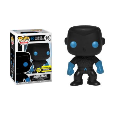 Funko POP! Heroes DC Comics Aquaman Silhouette Glow In The Dark Action Figure