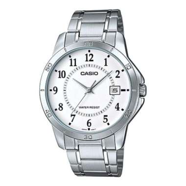 CASIO ORIGINAL - CASIO MTP-V004D-7B - JAM TANGAN PRIA JAM PRIA - STAINLESS CASIO MTP V004D 7B V 004
