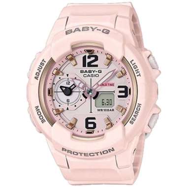 CASIO ORIGINAL - CASIO BABY-G SEA BGA-230SC-4BDR - JAM TANGAN WANITA JAM WANITA - RUBBER BABYG BABY