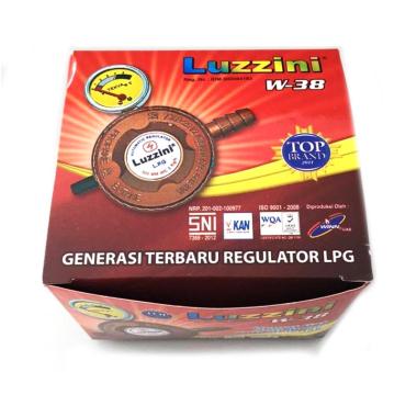 LPG Regulator Gas W38 Luzzini Winn Gas WIN GAS w-38 silver super iso