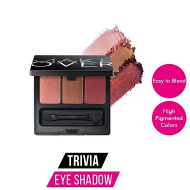 Make Over Trivia Eye Shadow 6g - Golden Espress - Eye Shadow Nude - Eyeshadow Tahan Lama Anti Luntur
