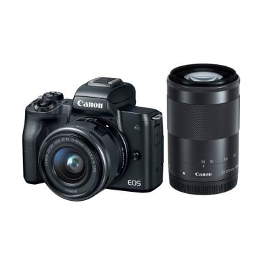 Canon EOS M50 Kamera Mirrorless wit ... STM Lensa Kamera - Black