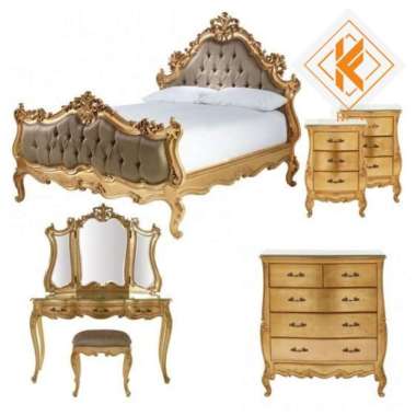 set kamar tidur mewah jepara
