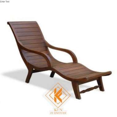 Kursi Malas Kayu Jati - Kursi Santai - Kursi Lounger