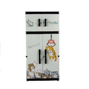 LEMARI PLASTIK 4 PINTU MIAMI ORLANDO G 3.1 GANTUNG STICKER