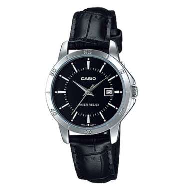 CASIO ORIGINAL - CASIO LTP-V004L-1A - JAM TANGAN WANITA JAM WANITA - KULIT CASIO LTP V004L 1A V 004