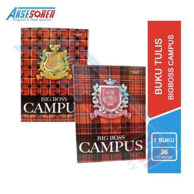 Buku Tulis Sekolah Bigboss 36 Lembar 1 Buku - Buku Catatan Harian SD SMP SMA Kuliah - Alat Tulis Per