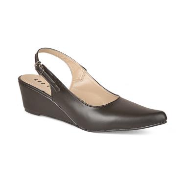 CBR Six GAC 002 Sepatu Wedges Wanita - Hitam
