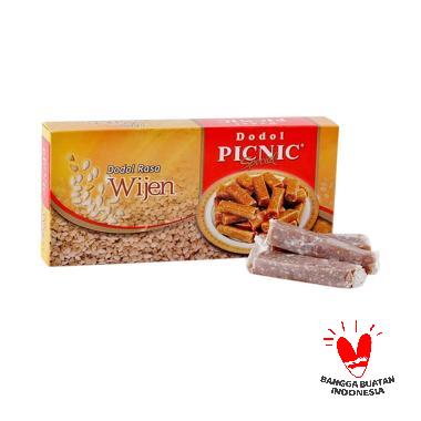 Dodol Garut PICNIC Rasa Wijen Cemilan Tradisional [200 g]