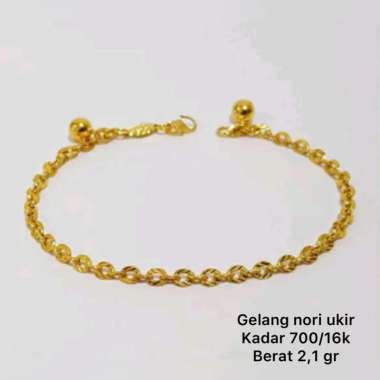 Harga Emas Asli Kadar 700 Gelang Dewasa Terbaru Februari 2022 ...