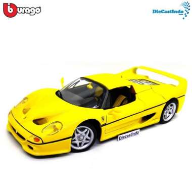 Bburago - Ferrari F50, Kuning - Skala 1:18