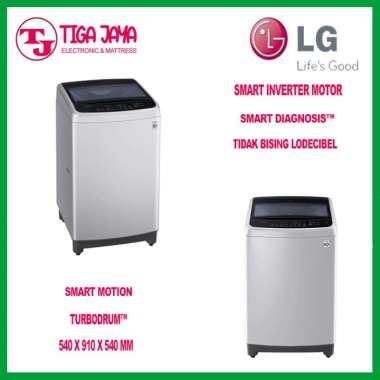 LG TOP LOADING T2109VS2M MESIN CUCI SMART INVERTER 9 KG T2109VS2M LG