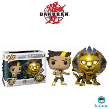 Funko POP! Animation Bakugan Battle Brawlers - Ajit & Pharol EXCLUSIVE