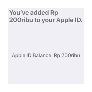 Jual Itunes Gift Card Idr Online Harga Baru Termurah Desember