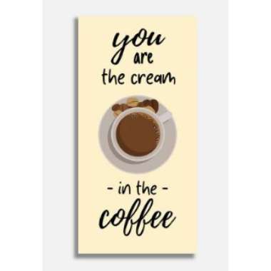 Hiasan Dinding Mdf Pajangan Dinding Dekorasi Cafe Hiasan Dinding Tema Coffe COFE-04