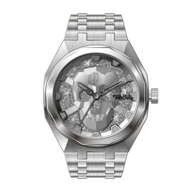 Police Kediri Skeleton Dial Original Garansi Resmi [PWJG2110702]