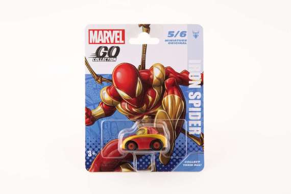 Mainan Mobil-mobilan Disney Marvel Go Miniature - Iron Spider MG9573