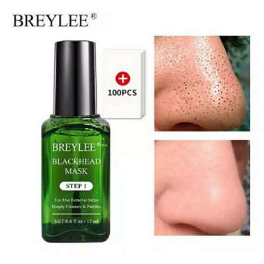 BREYLEE Step 1 Blackhead Remover Mask - Masker Ampuh Menghilangkan Komedo / Masker Pembersih Komedo 