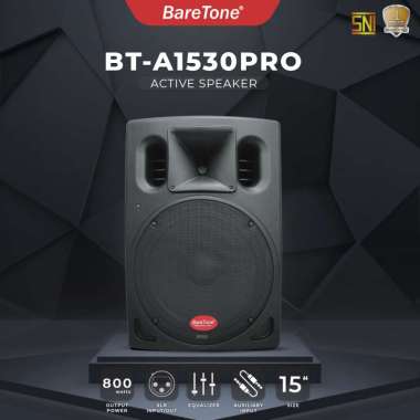 Speaker Aktif BareTone Audio BT-1530PRO - 15 Inch