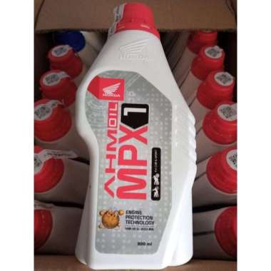 AHM Oil MPX1 800ml Oli Motor Bebek & Sport original OLI MPX1 0.8L