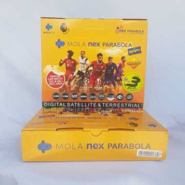 Receiver STB TV DIGITAL NEX PARABOLA COMBO Bonus ALL channel 3 bulan MOLA TV