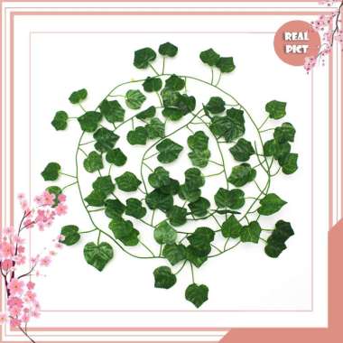UNICO PBP46 Daun Rambat Palsu Sulur Srigading Ivy Anggur Semangka Mangkok Dekorasi Juntai Daun Ornam