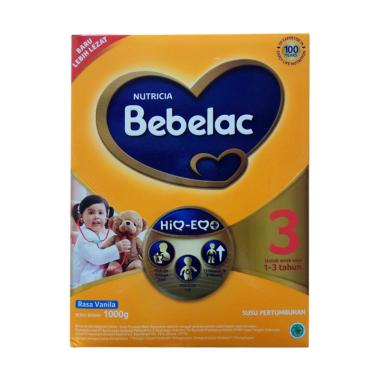 Promo Harga Bebelac 3 Susu Pertumbuhan Vanila 1000 gr - Blibli