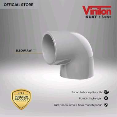 Elbow PVC AW 1 Inch Vinilon