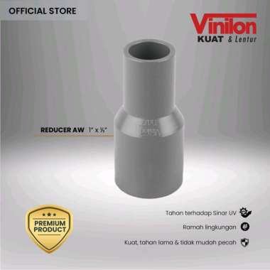 Reducer PVC AW 1 x 1/2 Inch Vinilon