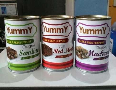 Yummy Cat Food 450gr - Makanan Basah Kucing