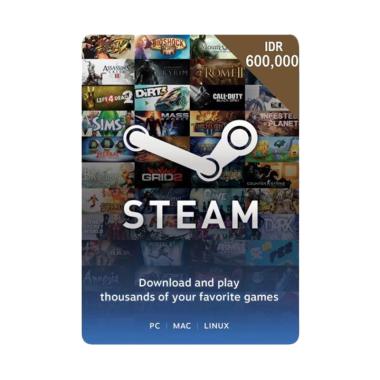 Steam Wallet Code Voucher [IDR 600.000]