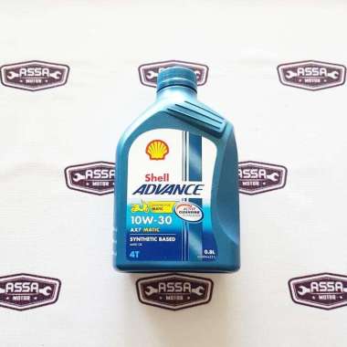 Shell Advance AX7 Scooter 10W 30 800ml