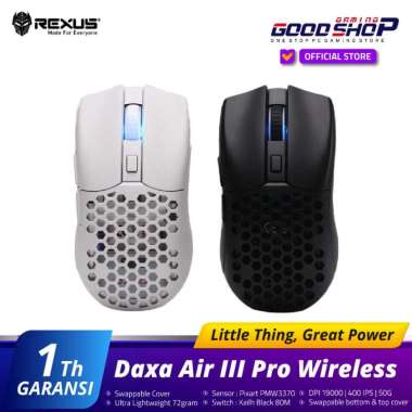 Rexus Daxa Air III PRO Wireless / Daxa Air 3 - Gaming Mouse WHITE