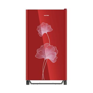 POLYTRON PRO15ANR Kulkas Satu Pintu Unit Only 01 Red JABODETABEK