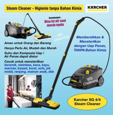 Steam Cleaner Karcher SG 4/4 ( Mesin Pembersih dengan Uap )