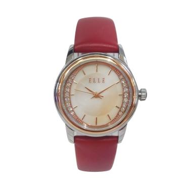 Elle EL20459S05N Jam Tangan Wanita - Silver Red Red