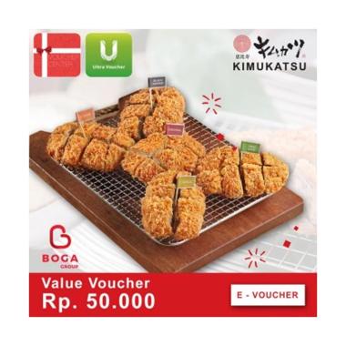 Boga Group - Kimukatsu Voucher Digital Value Rp. 50.000 -