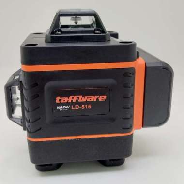 HILDA 12/16 Lines 3/4D Laser Level Level Self-Leveling 360 Horizontal dan Vertikal Cross Super Power