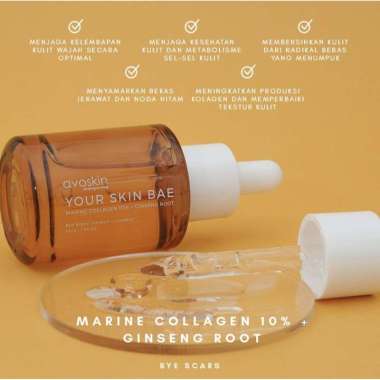AVOSKIN YSB Your Skin Bae Serum Toner Niacinamide Salicylic Acid Hyacross Collagen Alpha Arbutin YSB