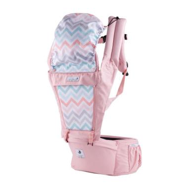 Pognae Orga Plus Hipseat Baby Carrier Peach