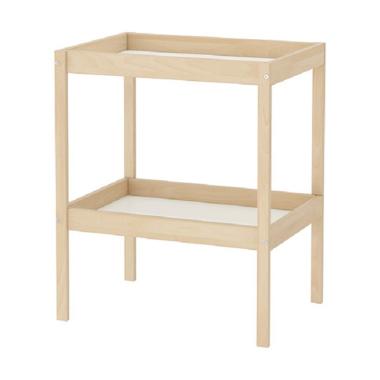 Ikea Sniglar Beech Meja Ganti Popok Bayi Putih