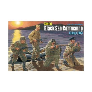Dragon 6457 Soviet  Black Sea Commando Crimea 1944 Model Kit [1:35]