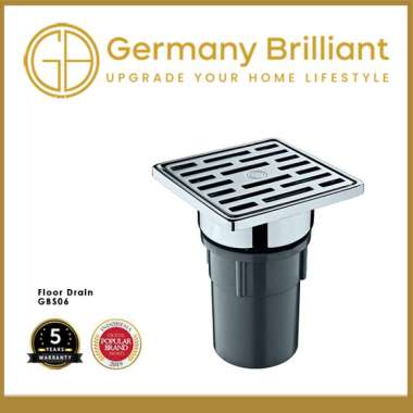 Germany Brilliant Smart Floor Drain Saringan Got Kamar Mandi GBS06