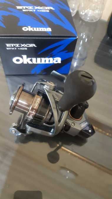 Reel EPIXOR XT EPXT 40S REEL PANCING OKUMA HTJ FISHINSHOP grey