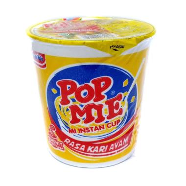 Promo Harga Indomie Pop Mie Instan Kari Ayam 75 gr - Blibli