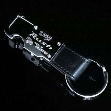Gantungan Kunci Mobil Keyless Toyota Rush Keychain Silver