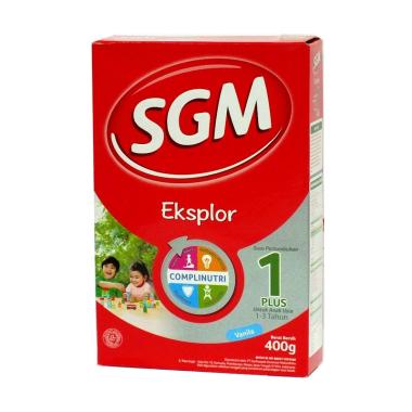 Promo Harga SGM Eksplor 1+ Susu Pertumbuhan Vanila 400 gr - Blibli