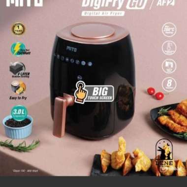 MITO Air Fryer AF2 Low Watt - Hitam